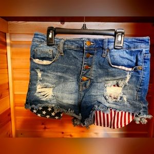 Jean shorts size 10